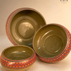Traditional 3 Bowl set